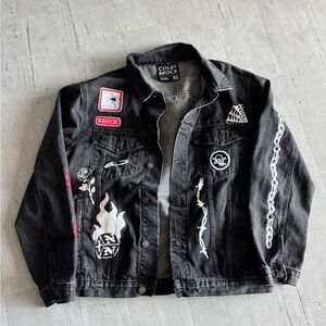 Colby Brock Jean Jacket sz XL